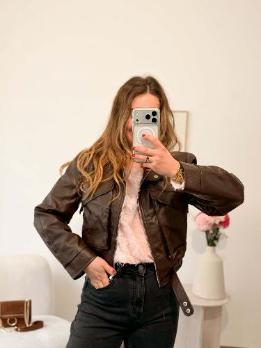 Blouse rose fluide