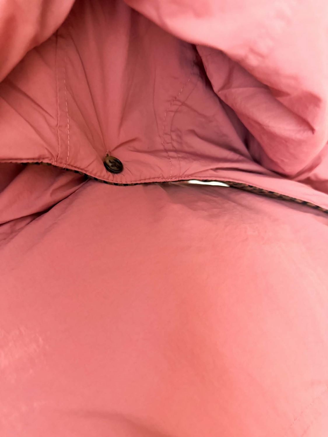 Veste rose carreaux