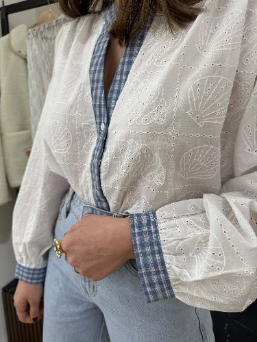 Blouse broderie anglaise