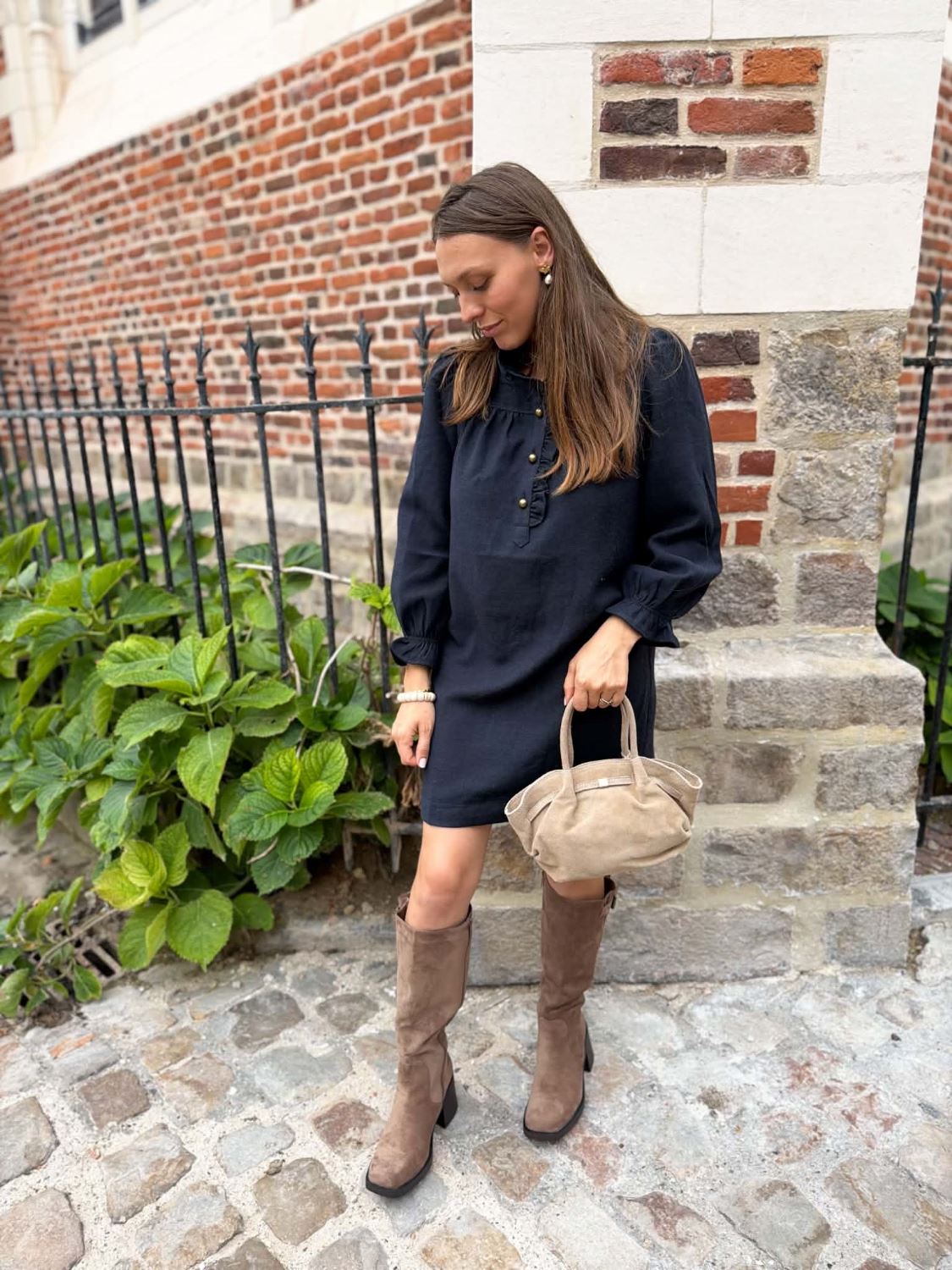Robe Ellie - Bleu marine