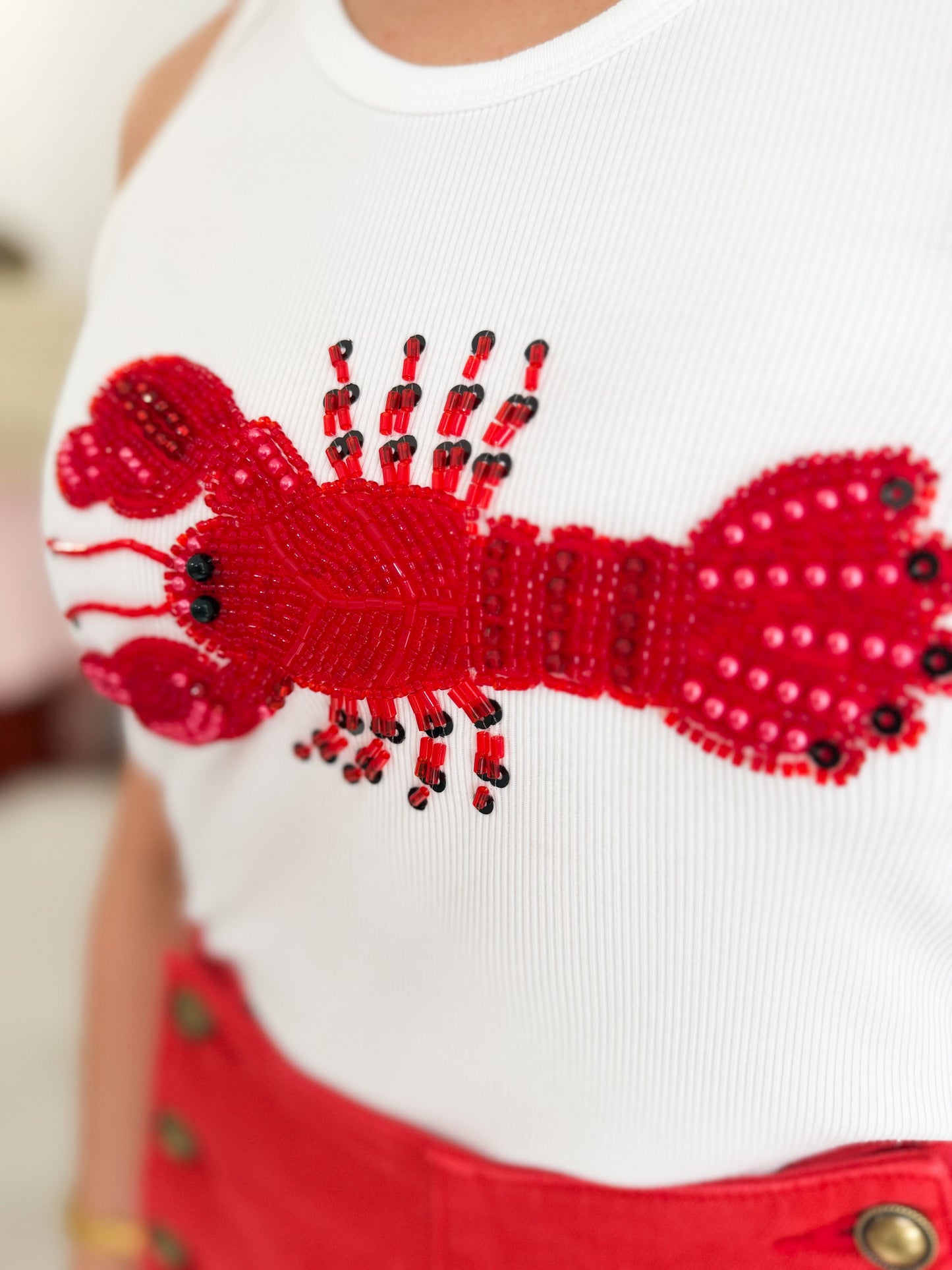 Top perlé - Homard