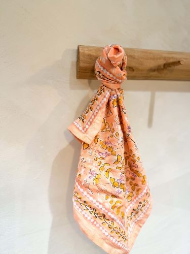 Foulard Cagliari rose - 50cm