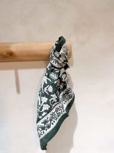 Foulard Calcutta Green - 50cm