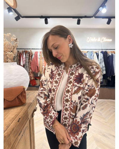 VESTE IMPRIME BOHEME