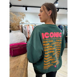 PULL ICONIC VERT SAPIN