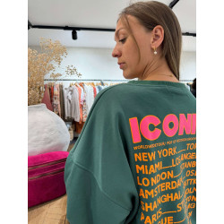 PULL ICONIC VERT SAPIN