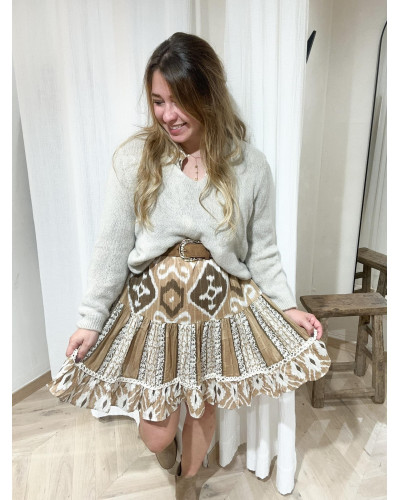 ROBE BOHEME BEIGE