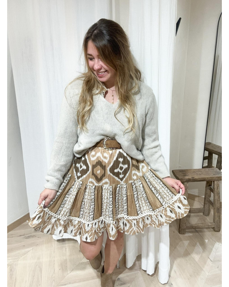 ROBE BOHEME BEIGE