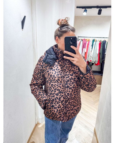 DOUDOUNE LEOPARD REVERSIBLE