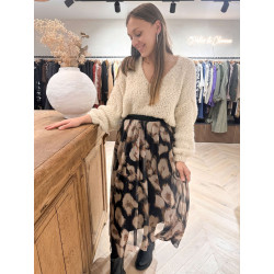 PULL BOUCLETTE BEIGE