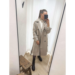 MANTEAU CAMEL CLAIR