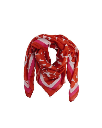 Foulard Esterel Terracotta