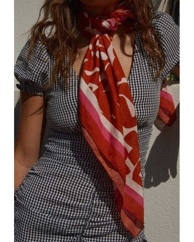 Foulard Esterel Terracotta