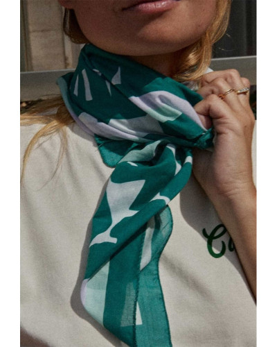 Foulard Esterel vert