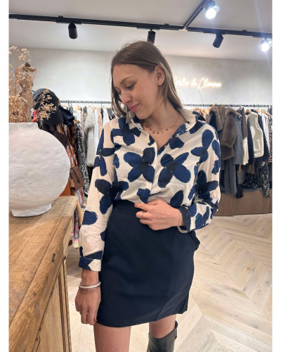 Jupe bleu marine