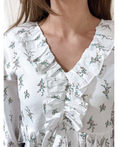 BLOUSE FLEURS