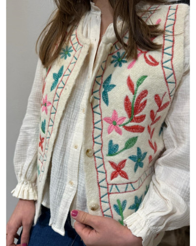 Gilet bohème 