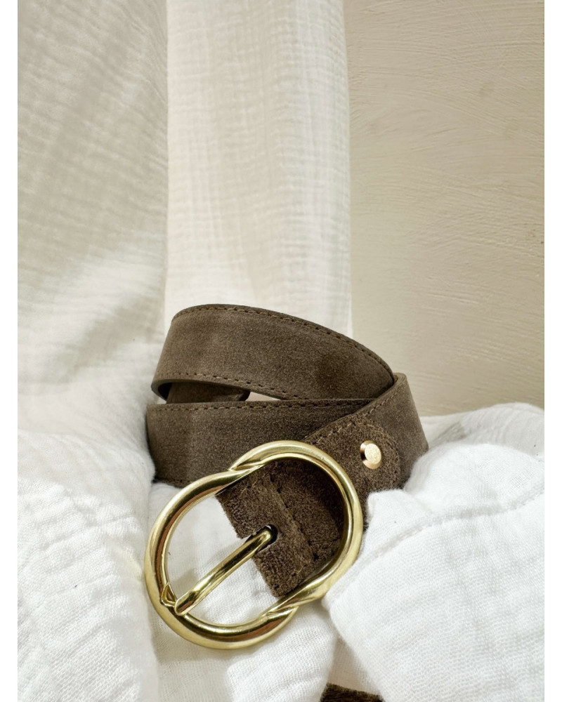 Ceinture taupe