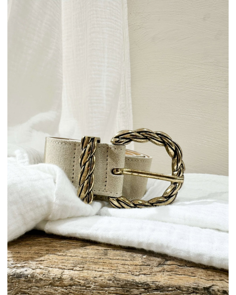 Ceinture beige