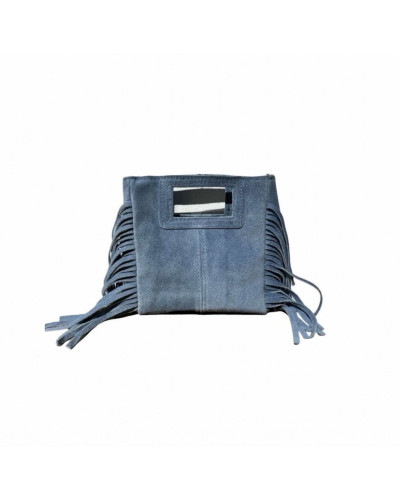 PETIT SAC FRANGES BLEU CIEL