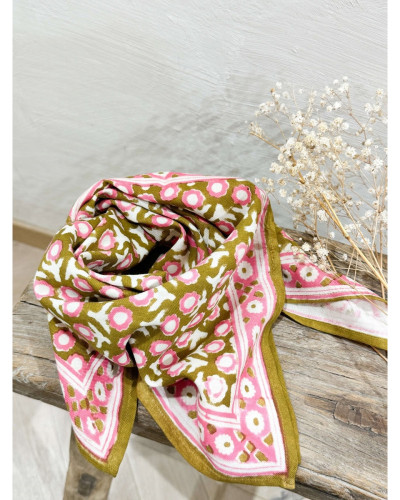 Foulard Isha Absynthe petit