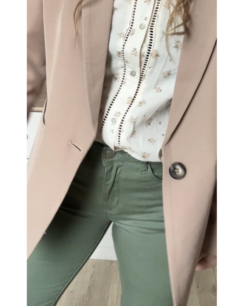pantalon kaki slim