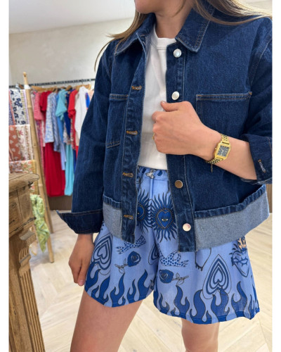 Veste en jean