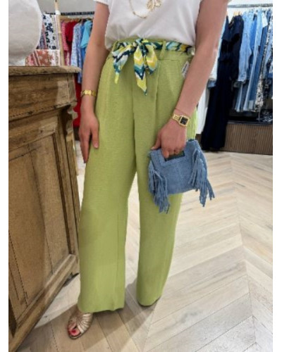 Pantalon vert pomme