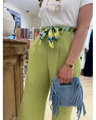 Pantalon vert pomme
