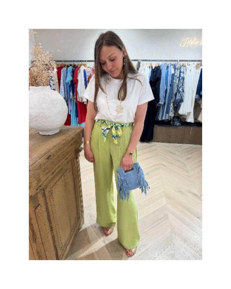Pantalon vert pomme