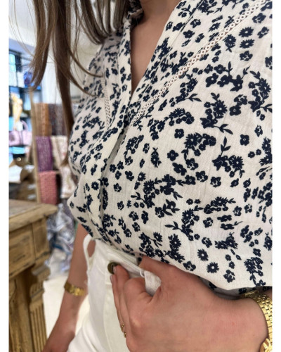 Blouse gaz de coton
