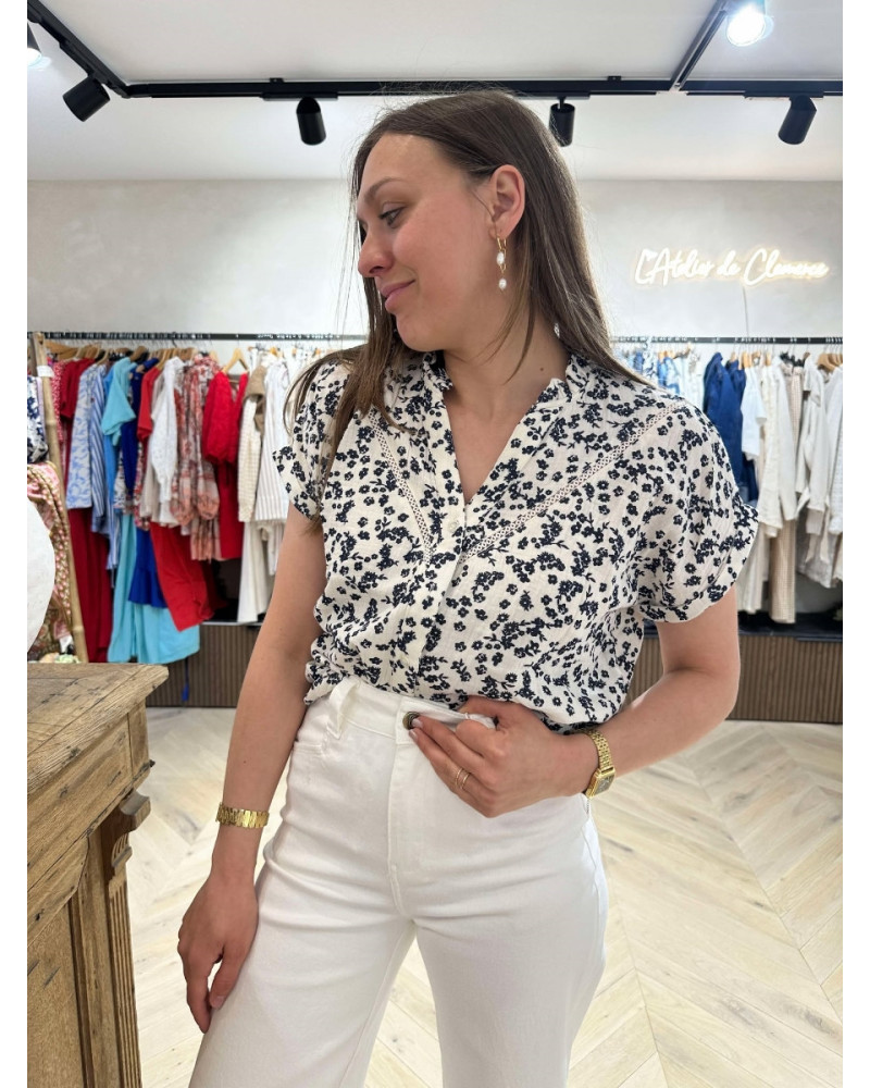 Blouse gaz de coton