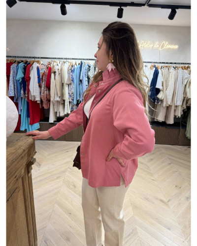 Sur chemise Nina vieux rose