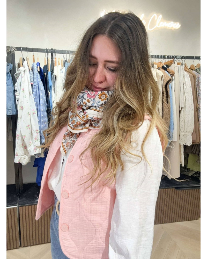 Foulard Delhi Azur