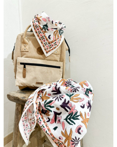 Foulard Matis Corail 100 cm