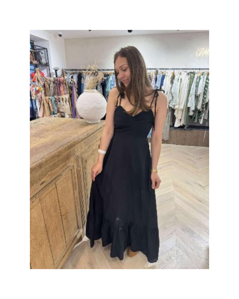 robe noire bohème