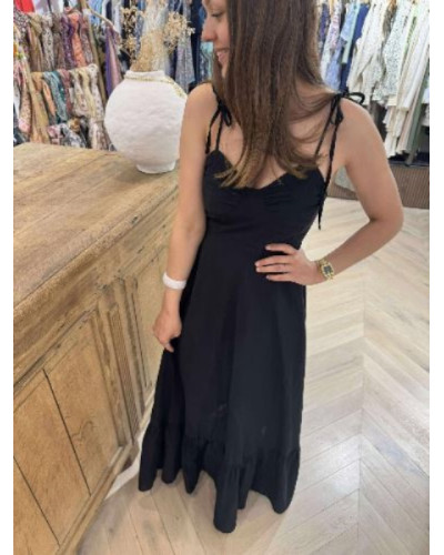 robe noire bohème