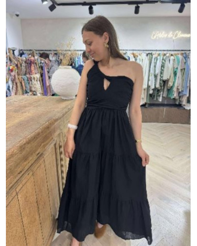 robe longue noire