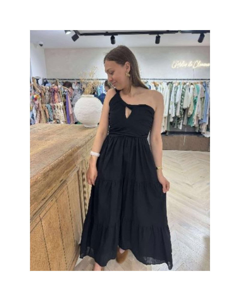 robe longue noire