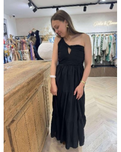 robe longue noire