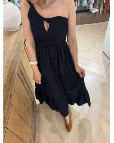 robe longue noire