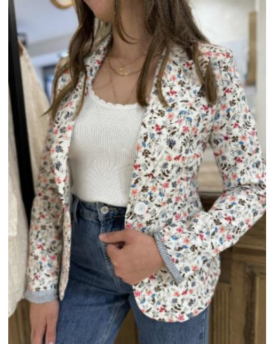 Blazer fleurs