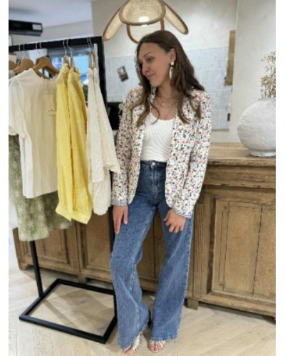 Blazer fleurs