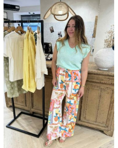 Pantalon esprit d'été