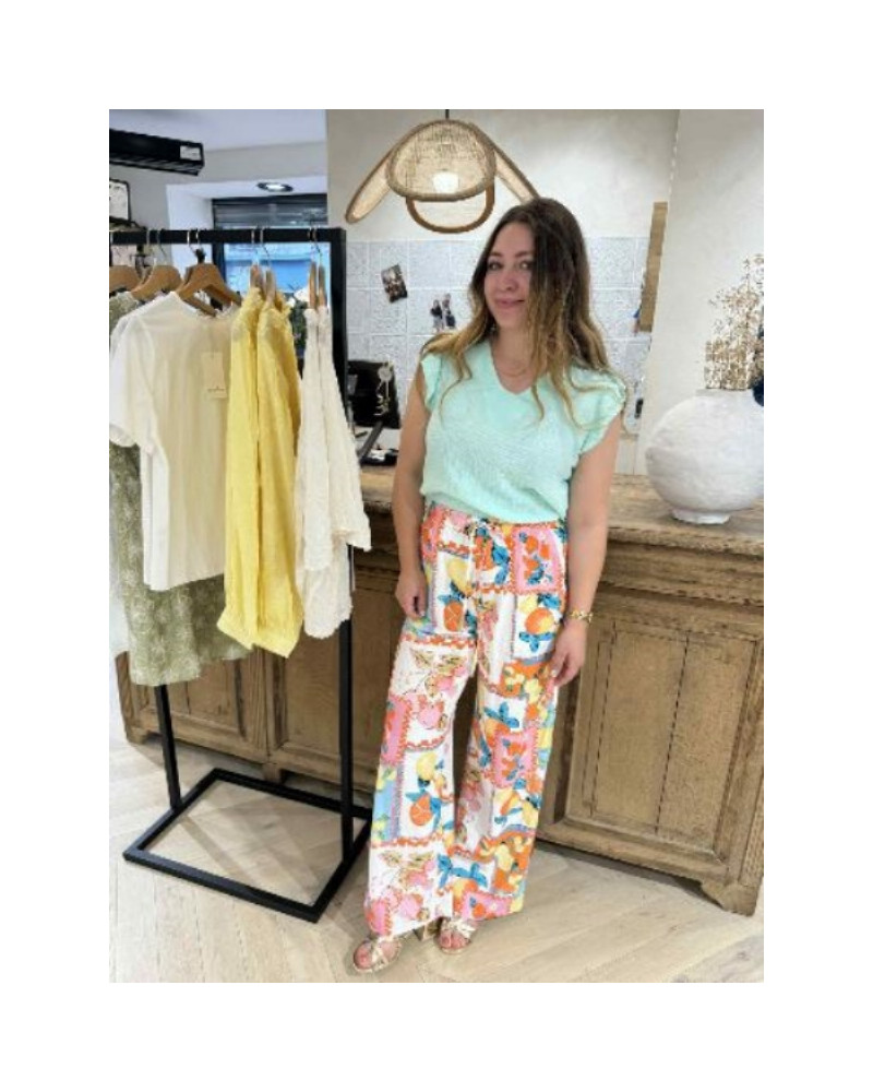Pantalon esprit d'été