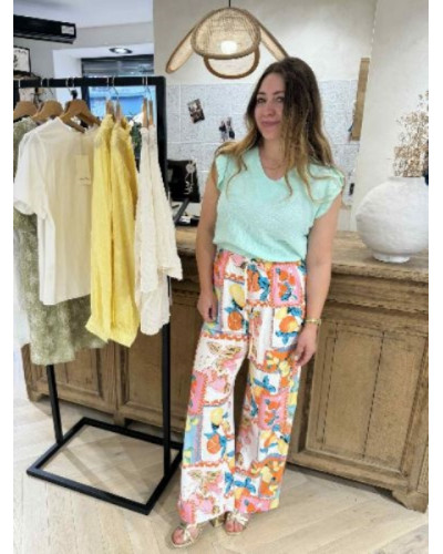 Pantalon esprit d'été