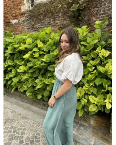 Top fluide blanc