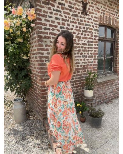 blouse corail