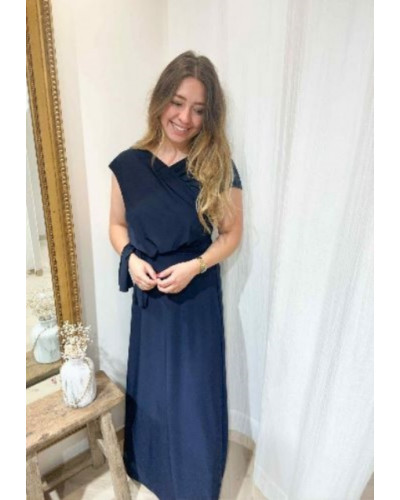 Robe multi look bleu marine