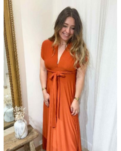 Robe multi look terracotta